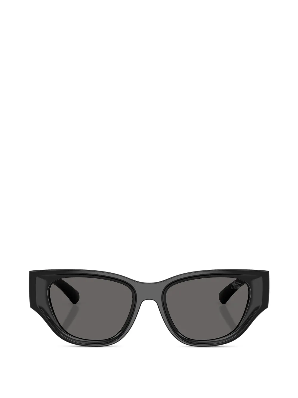 Burberry Occhiali da sole ovali - Nero
