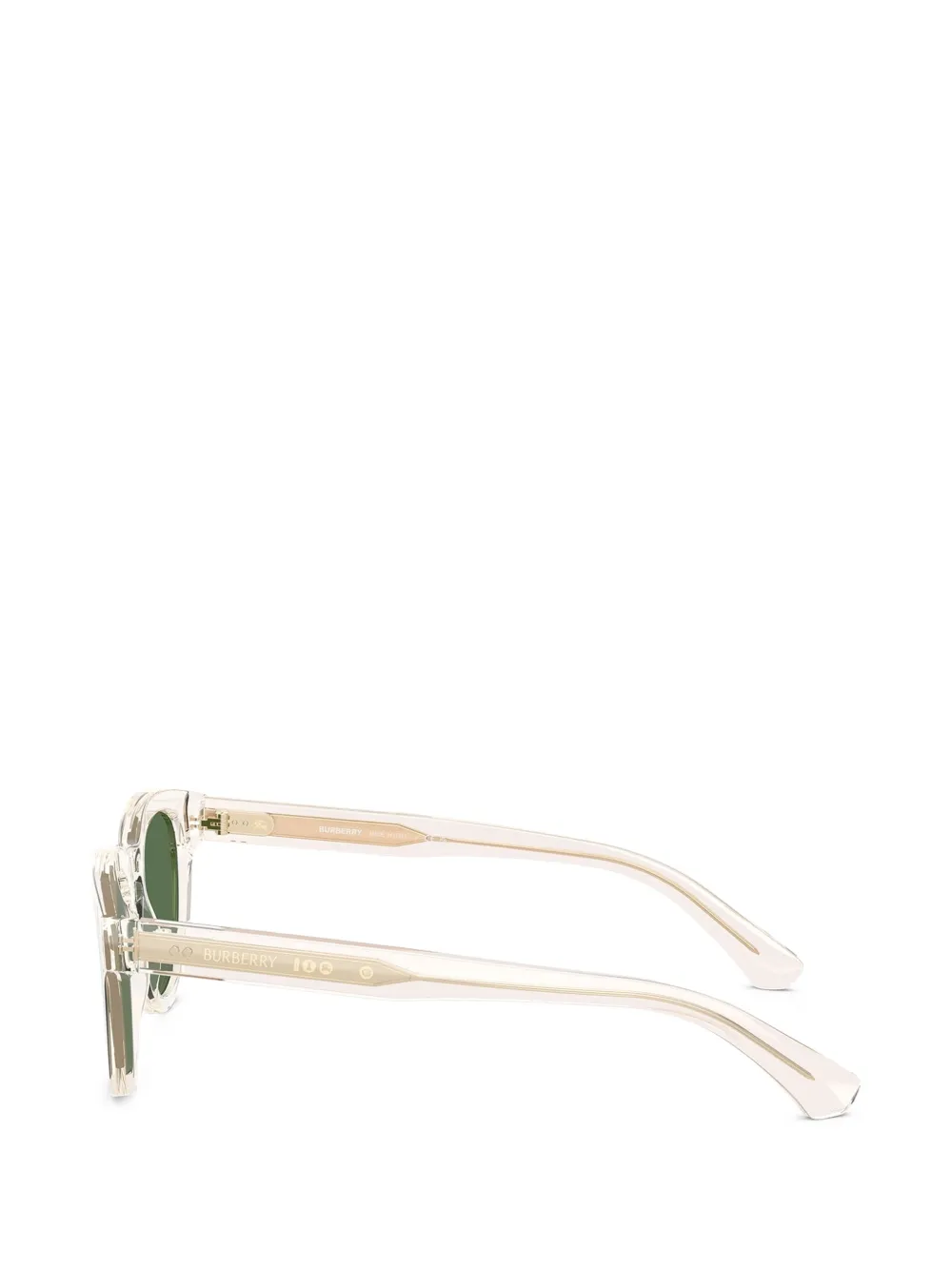 Burberry Eyewear Zonnebril met vierkant montuur Beige
