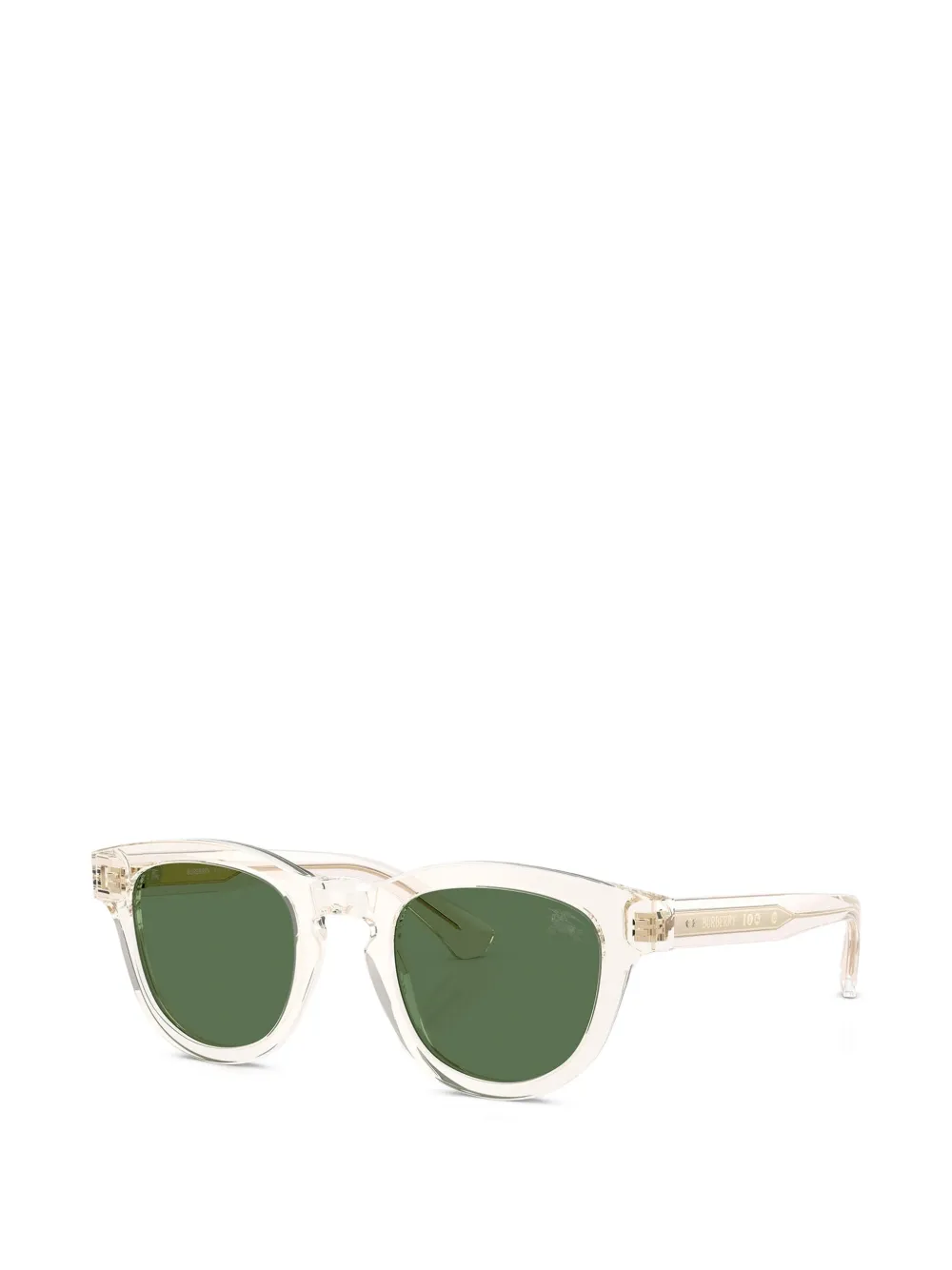 Burberry Eyewear Zonnebril met vierkant montuur Beige