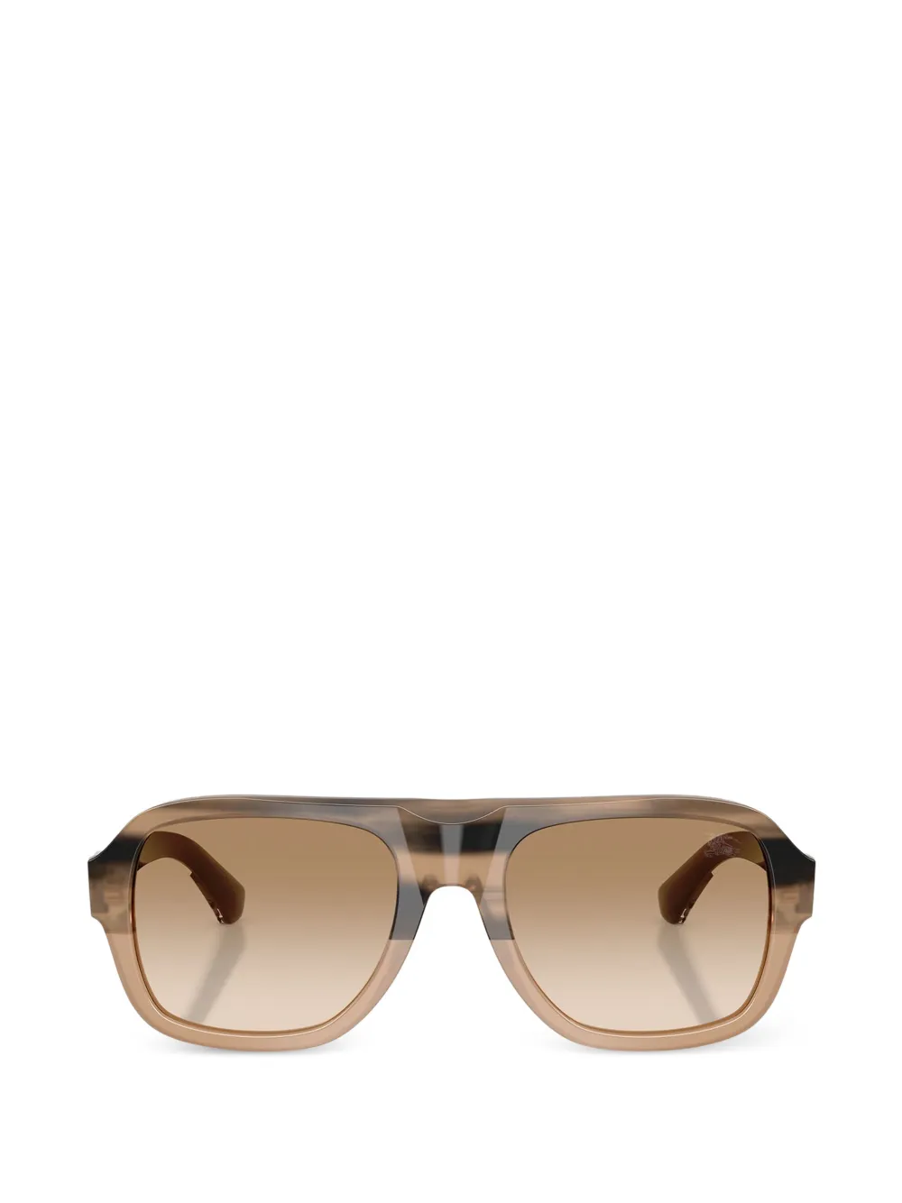 Burberry Occhiali da sole squadrati - Marrone