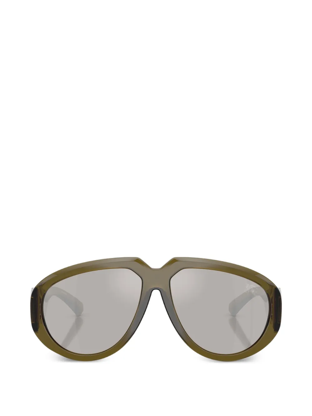 Burberry Eyewear Sonnenbrille mit Brauensteg - Grün
