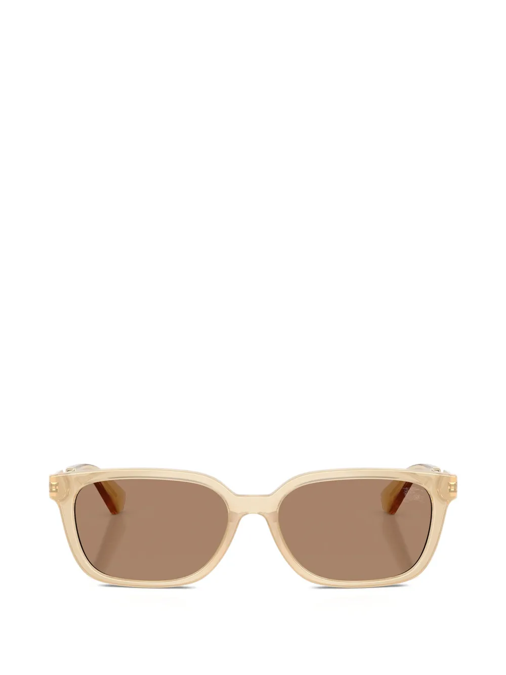 Burberry Eyewear Sonnenbrille mit eckigem Gestell - Nude