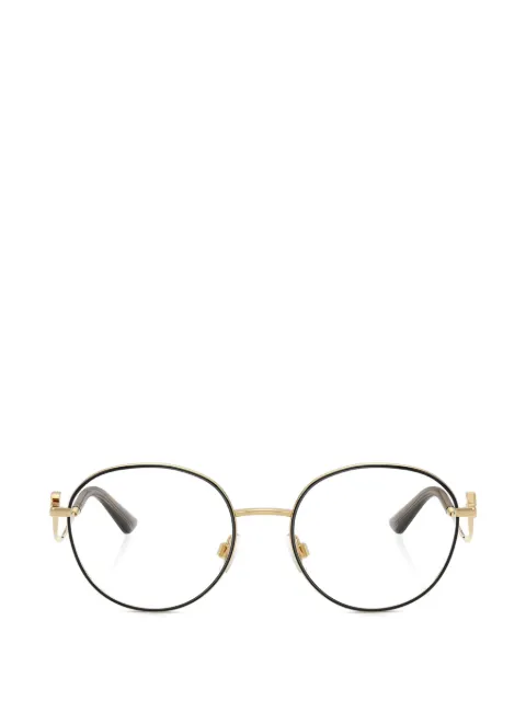 Dolce & Gabbana Eyewear round metal glasses