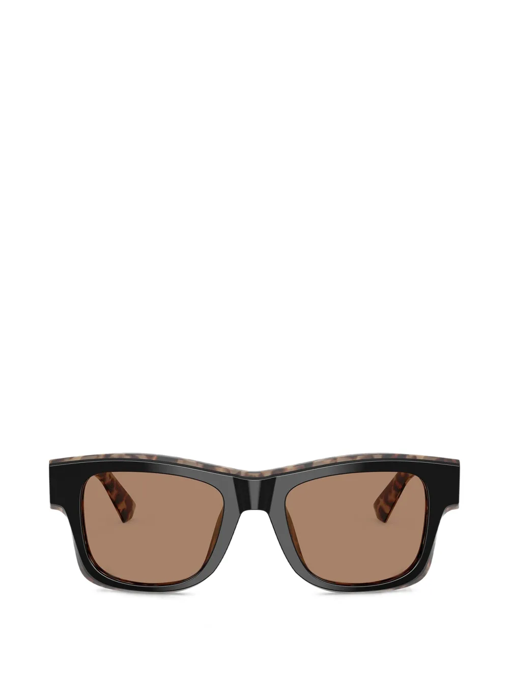 Dolce & Gabbana Eyewear havana rectangle sunglasses · 52