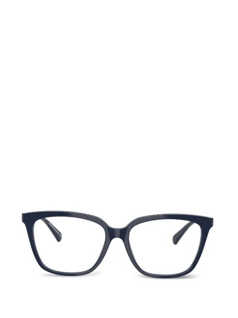 Emporio Armani logo detail frame glasses