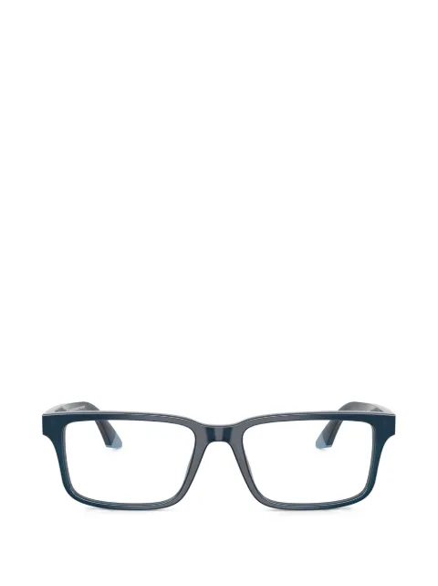 Emporio Armani rectangle frame glasses