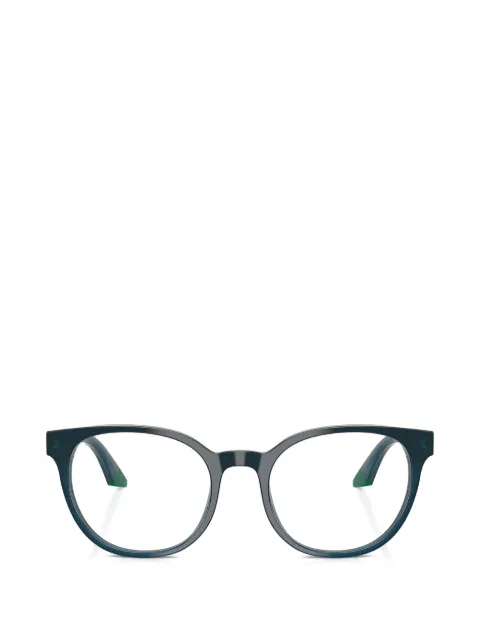 Emporio Armani round frame glasses