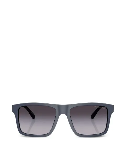 Emporio Armani matte square sunglasses