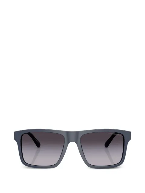 Emporio Armani matte square sunglasses