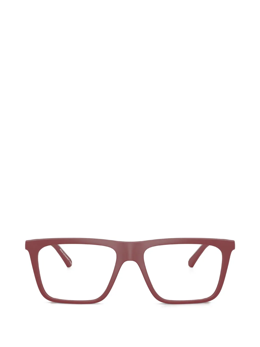 Emporio Armani Matte Sonnenbrille - Rot