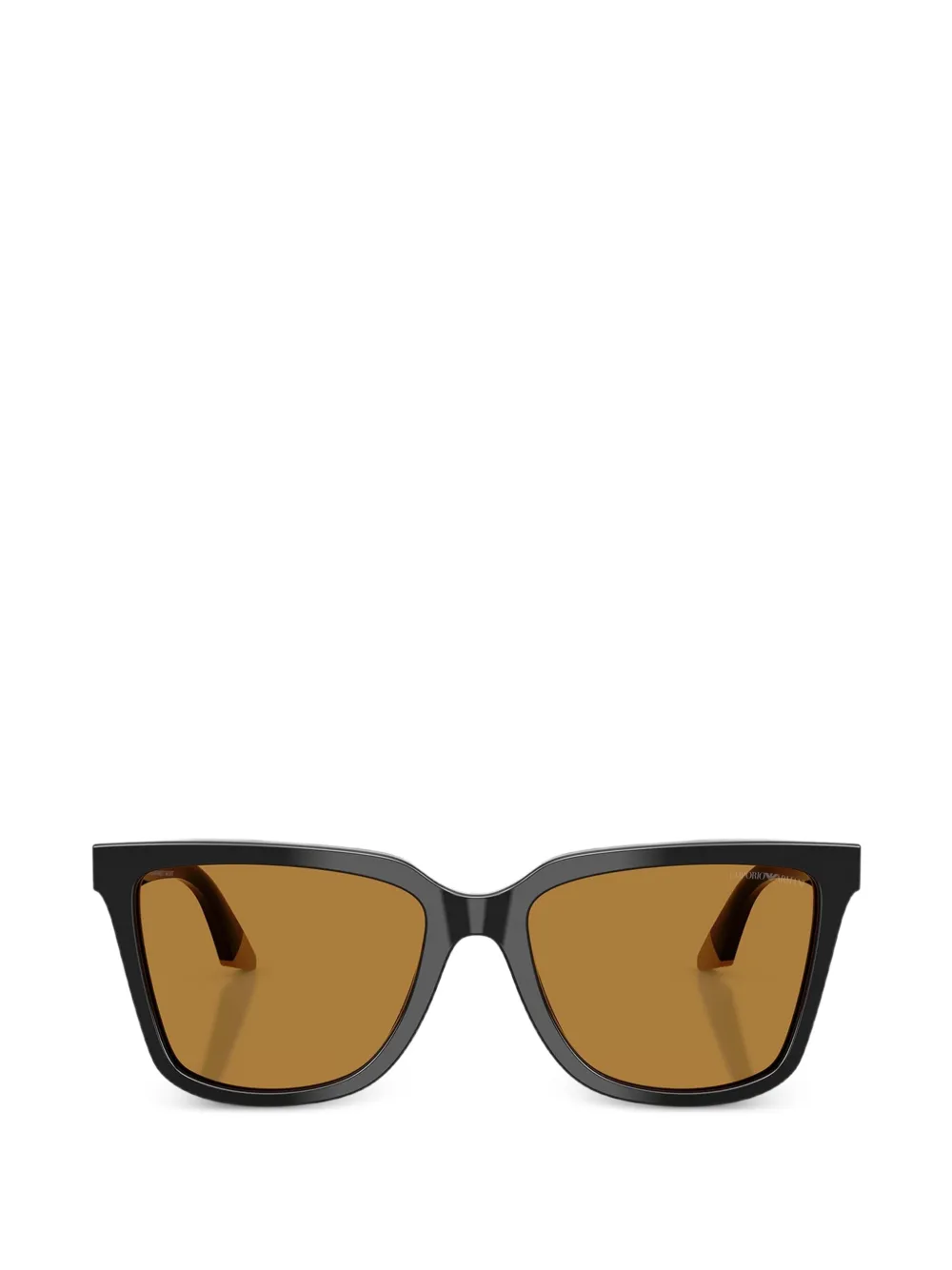 Emporio Armani square frame sunglasses - Schwarz