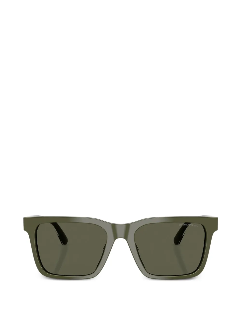 Emporio Armani rectangle sunglasses - Verde