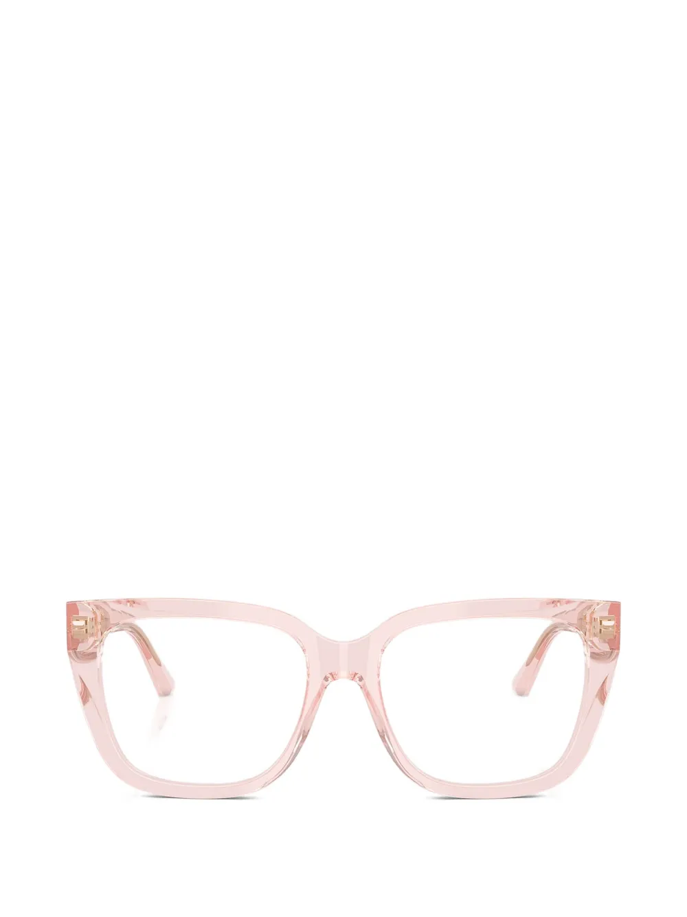 Jimmy Choo Occhiali rettangolari - Rosa