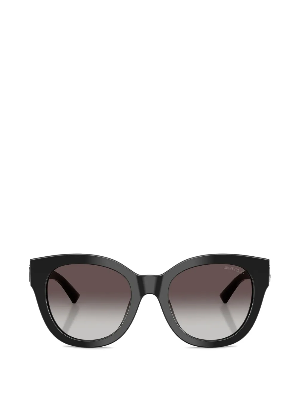 Jimmy Choo Eyewear Occhiali da sole ovali - Nero