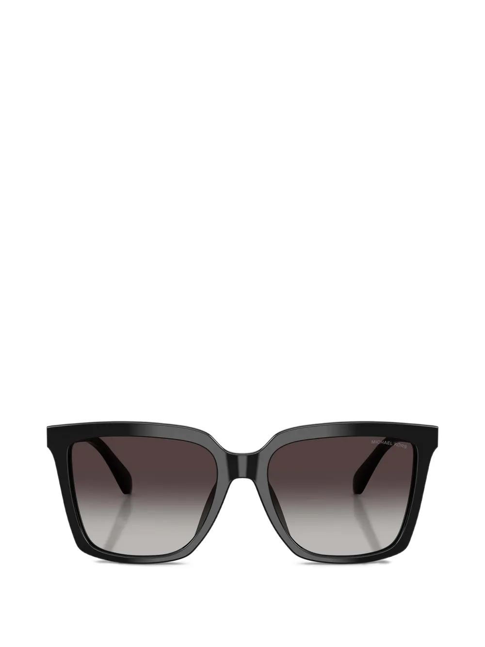 Michael Kors logo rectangle-frame sunglasses - Schwarz
