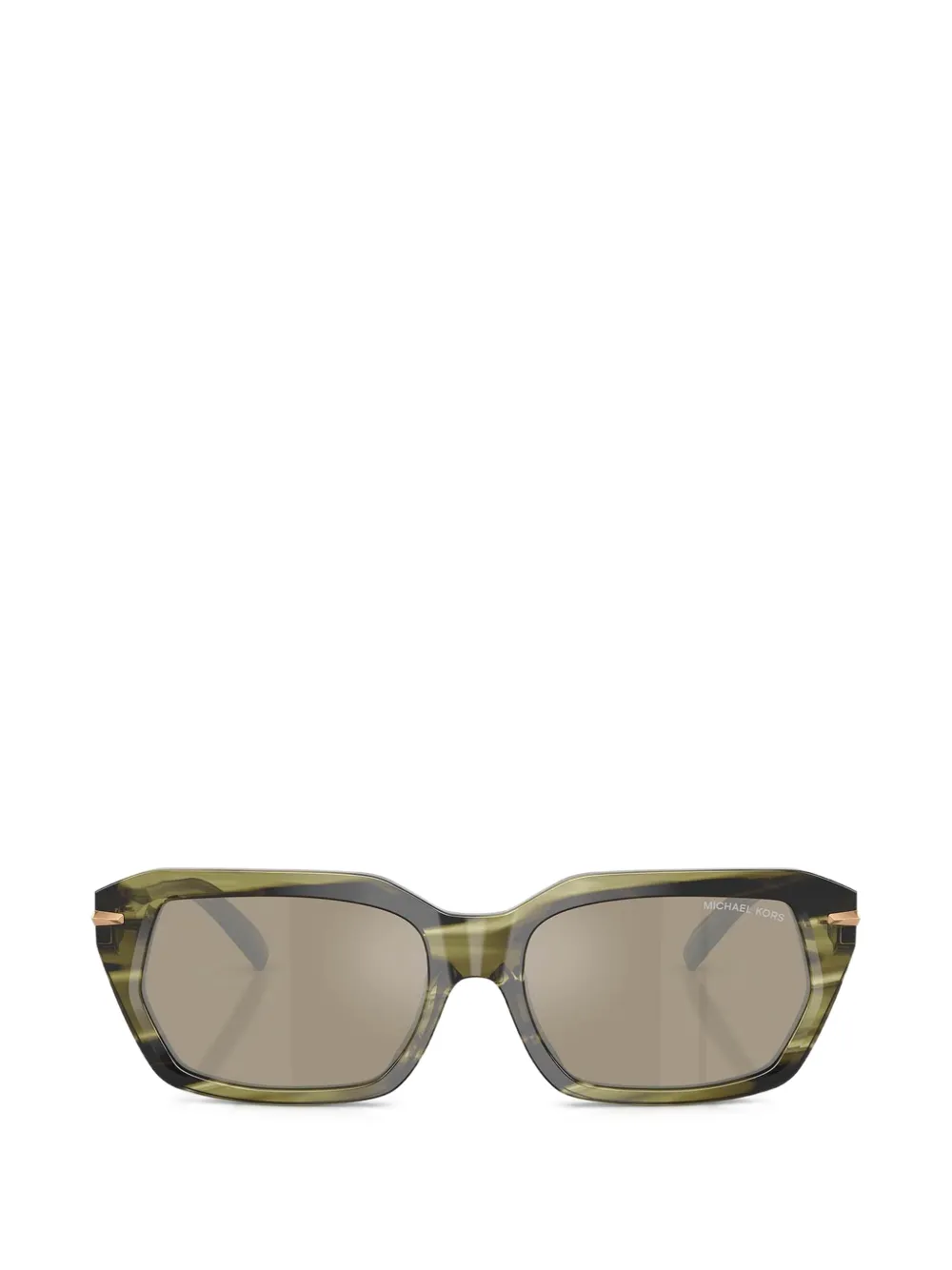 Michael Kors Occhiali da sole Lake Tahoe geometrici - Verde