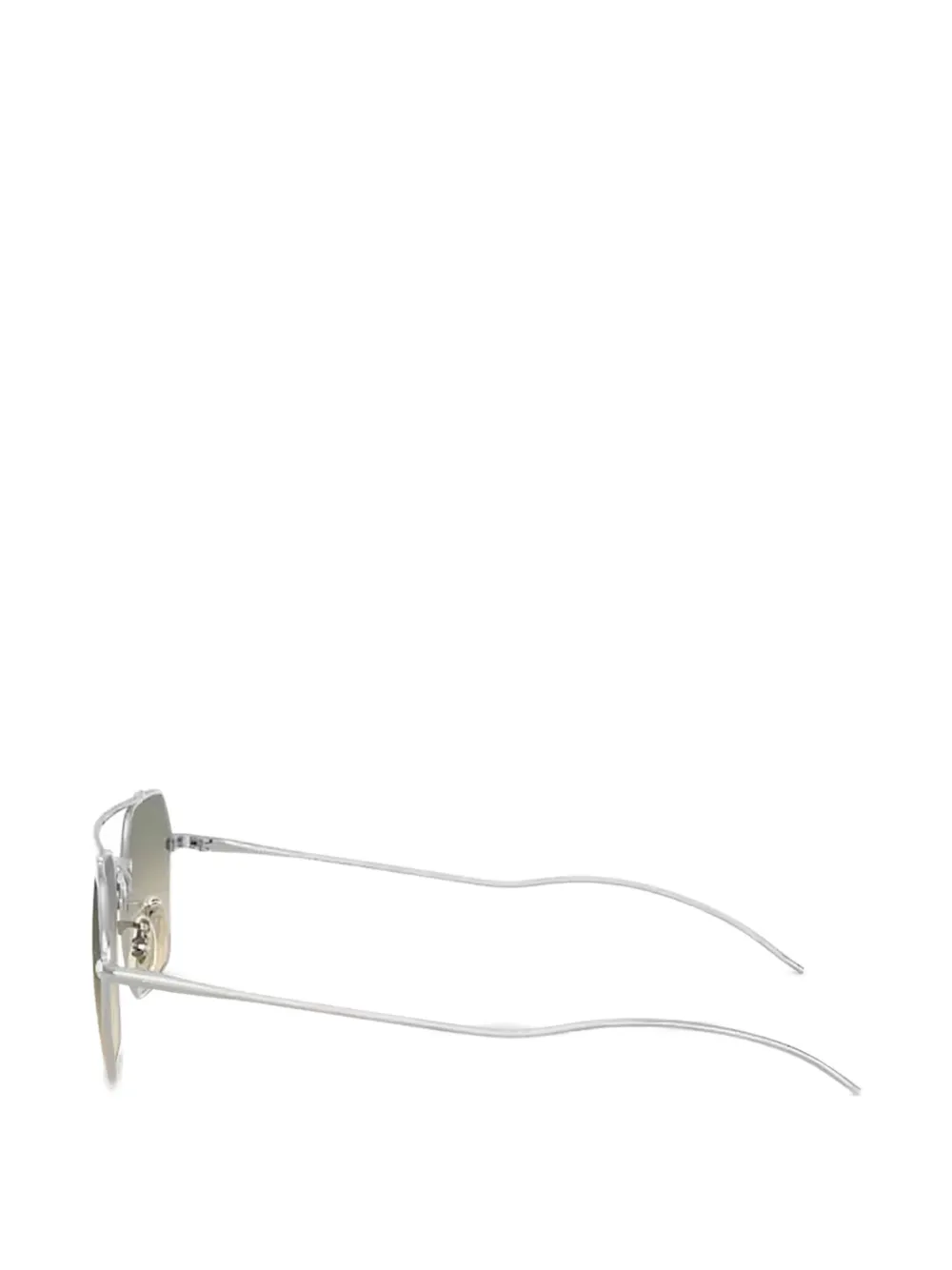 Oliver Peoples TK-15 zonnebril met vierkant montuur Zilver