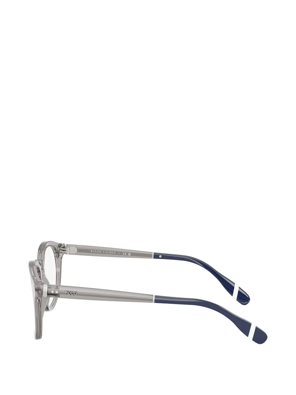 POLO RALPH LAUREN EYEWEAR Bril met ovaal montuur Grijs