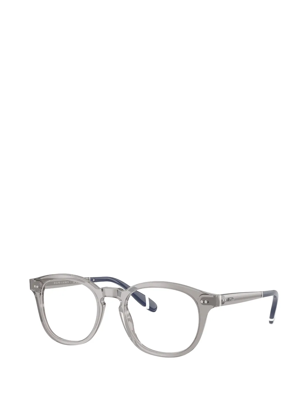 POLO RALPH LAUREN EYEWEAR Bril met ovaal montuur Grijs