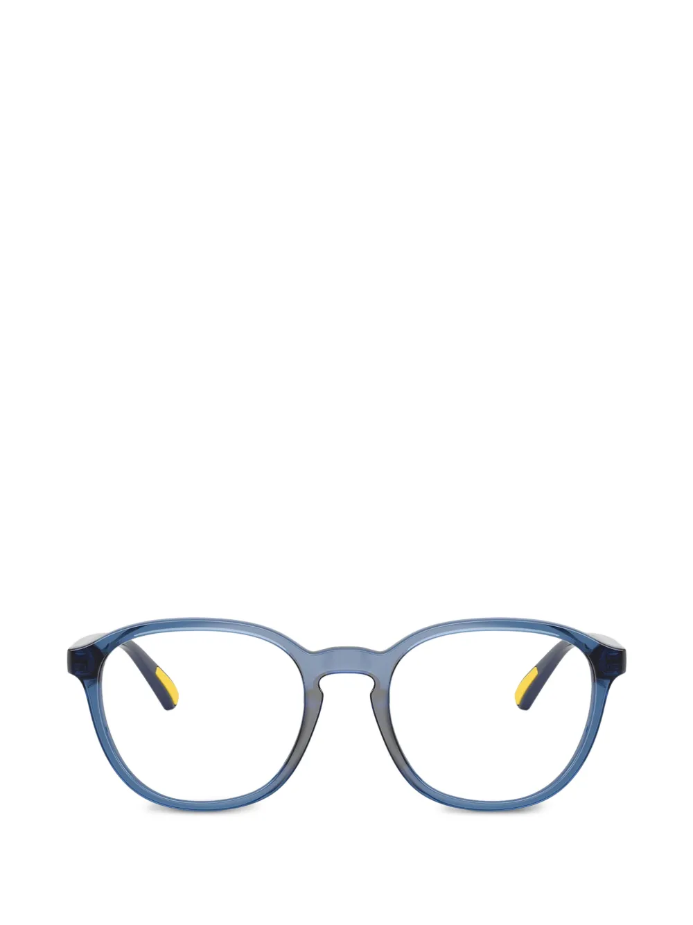 POLO RALPH LAUREN EYEWEAR transparent round glasses