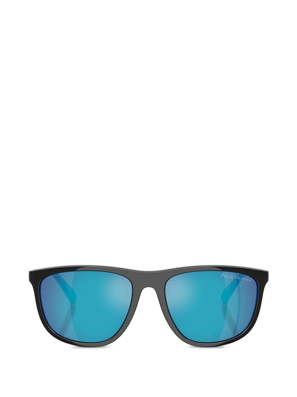 POLO RALPH LAUREN EYEWEAR Performance Play shiny rectangle sunglasses · 57