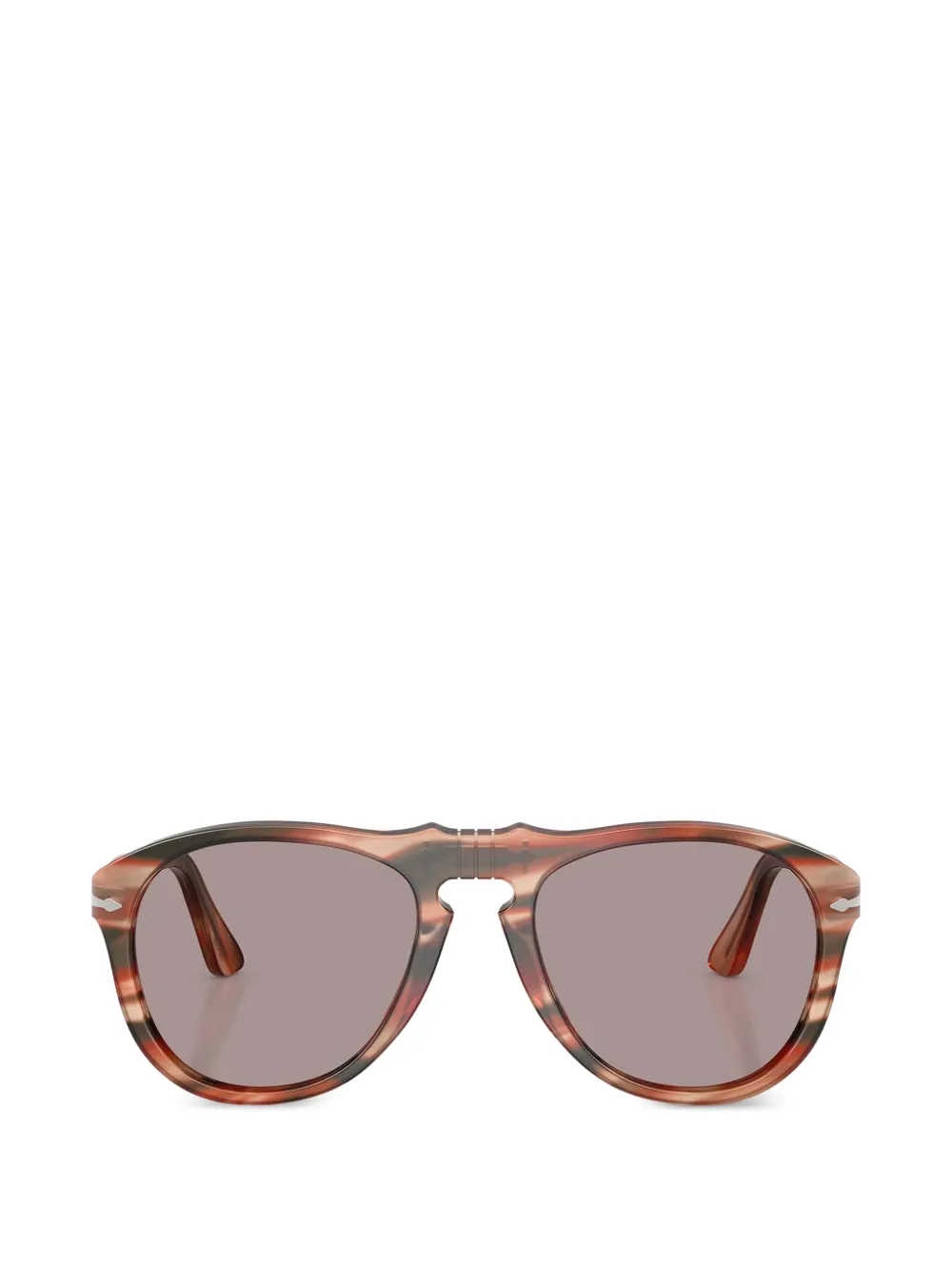 Persol striped sunglasses - Marrone