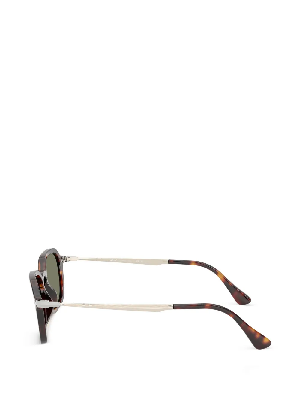 Persol Zonnebril met geometrisch montuur Bruin