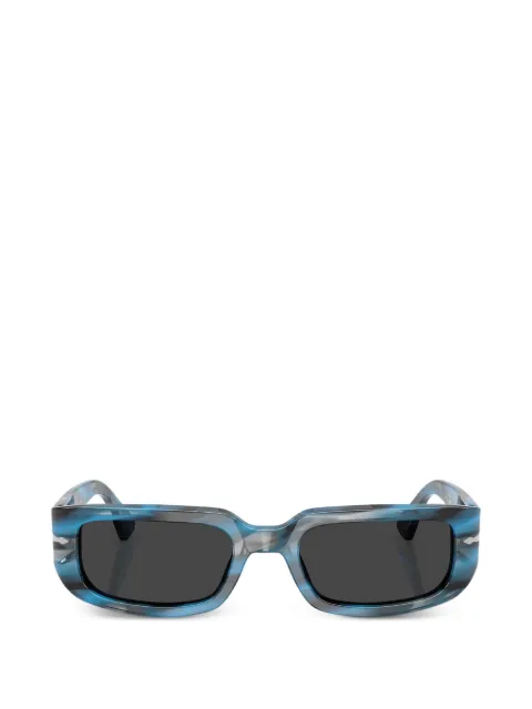 Persol Mel striped rectangle sunglasses