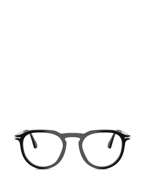 Persol 피어 라운드 프레임 안경