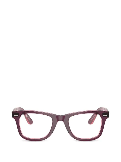 Ray-Ban Wayfarer square-frame glasses