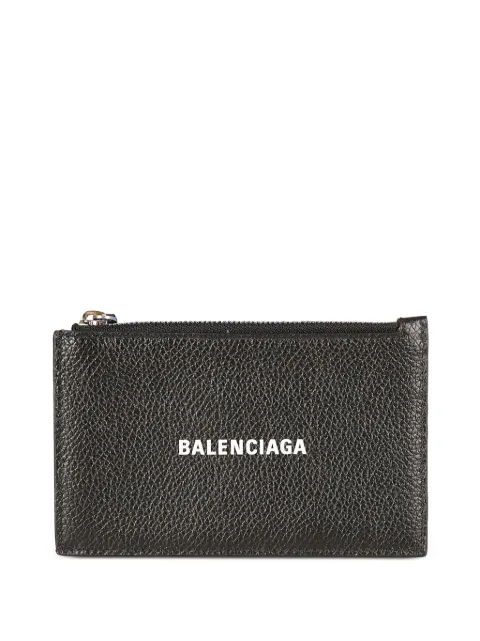 Balenciaga logo card holder