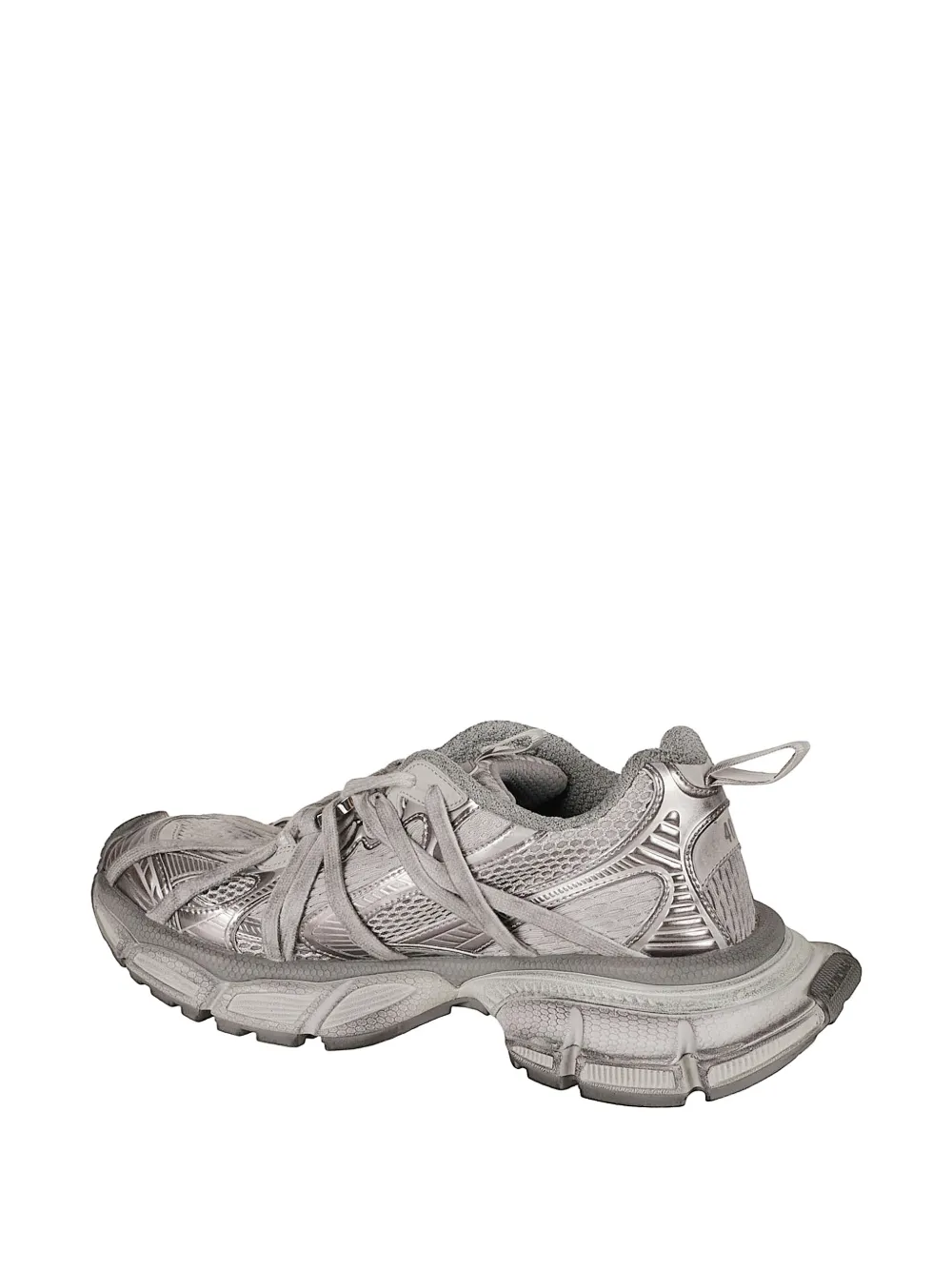 Balenciaga 3XL Extreme Laces B slip-on sneakers Zilver