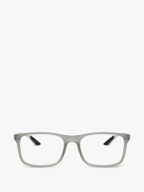 Ray-Ban rectangle-frame glasses