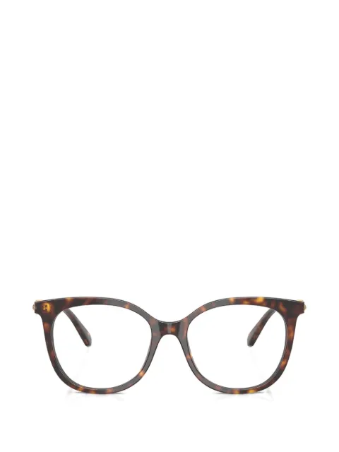 Swarovski lunettes de vue à monture à effet écaille de tortue