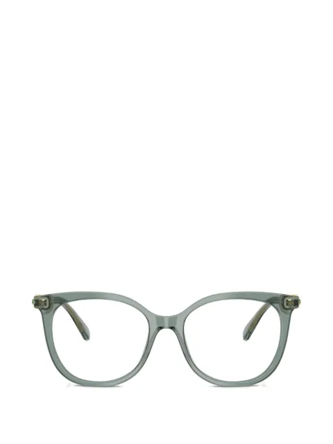 Swarovski round-frame glasses