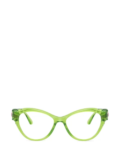 Swarovski lunettes de vue à monture papillon
