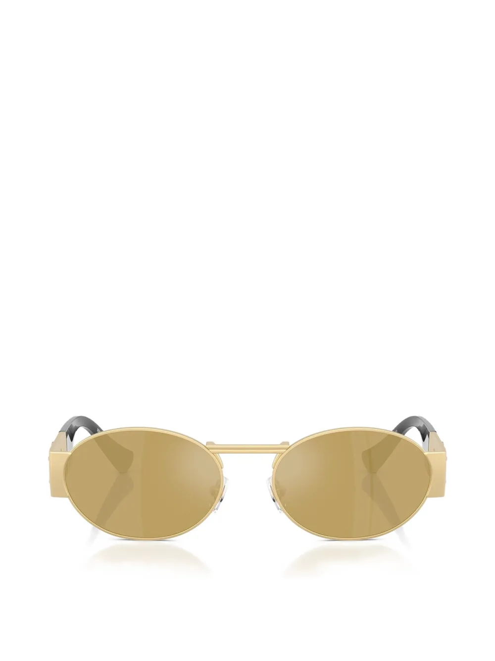 Versace oval-frame sunglasses - Gold