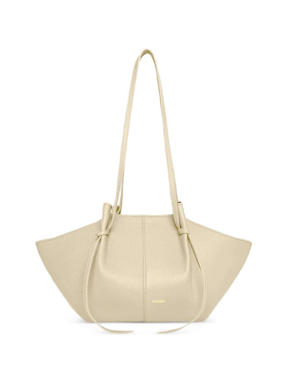 Yuzefi Mochi pebble-grain shoulder bag - Toni neutri