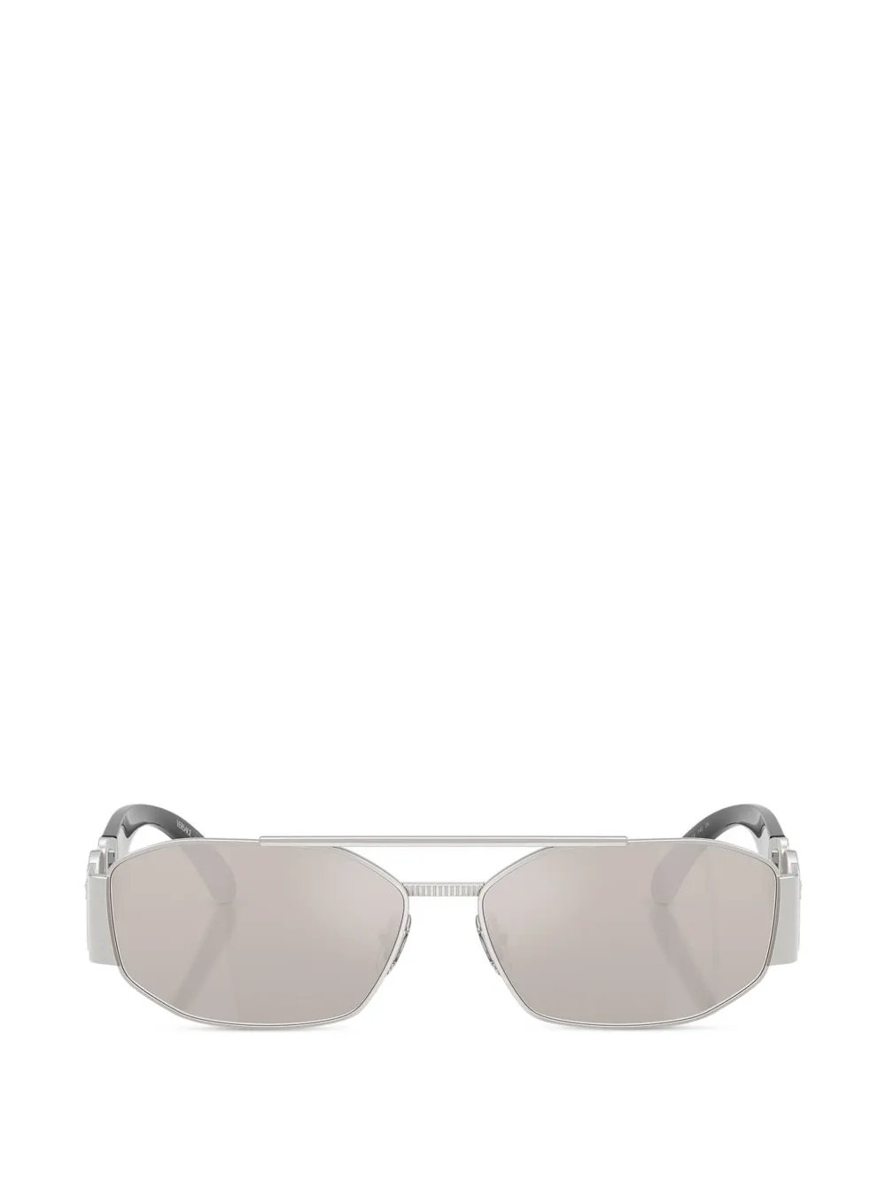 Versace Eyewear Occhiali da sole Medusa geometrici - Argento