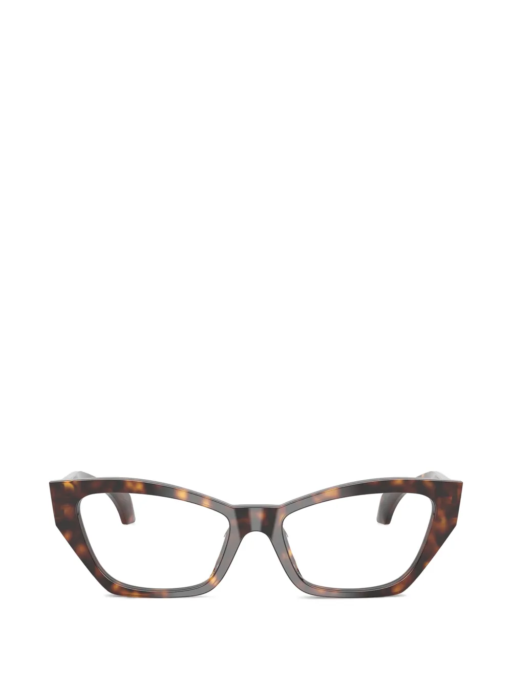 Versace cat-eye glasses - Marrone