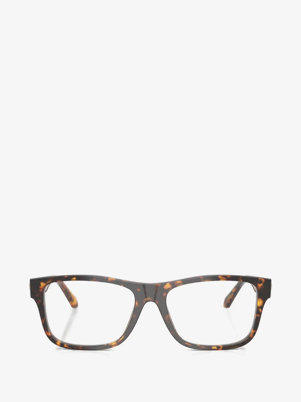 Versace lentes con armazón rectangular | marrón | Image 1
