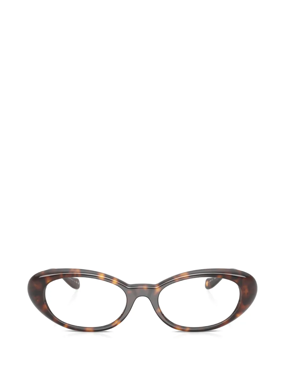 Versace cat-eye glasses - Marrone