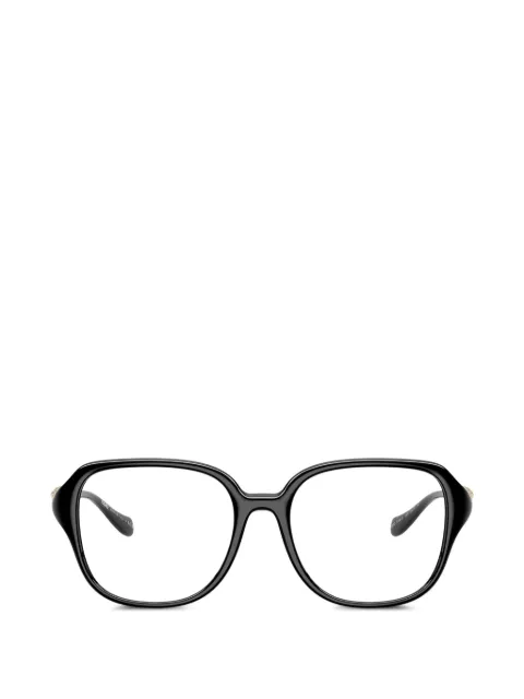 Versace oversized-frame sunglasses