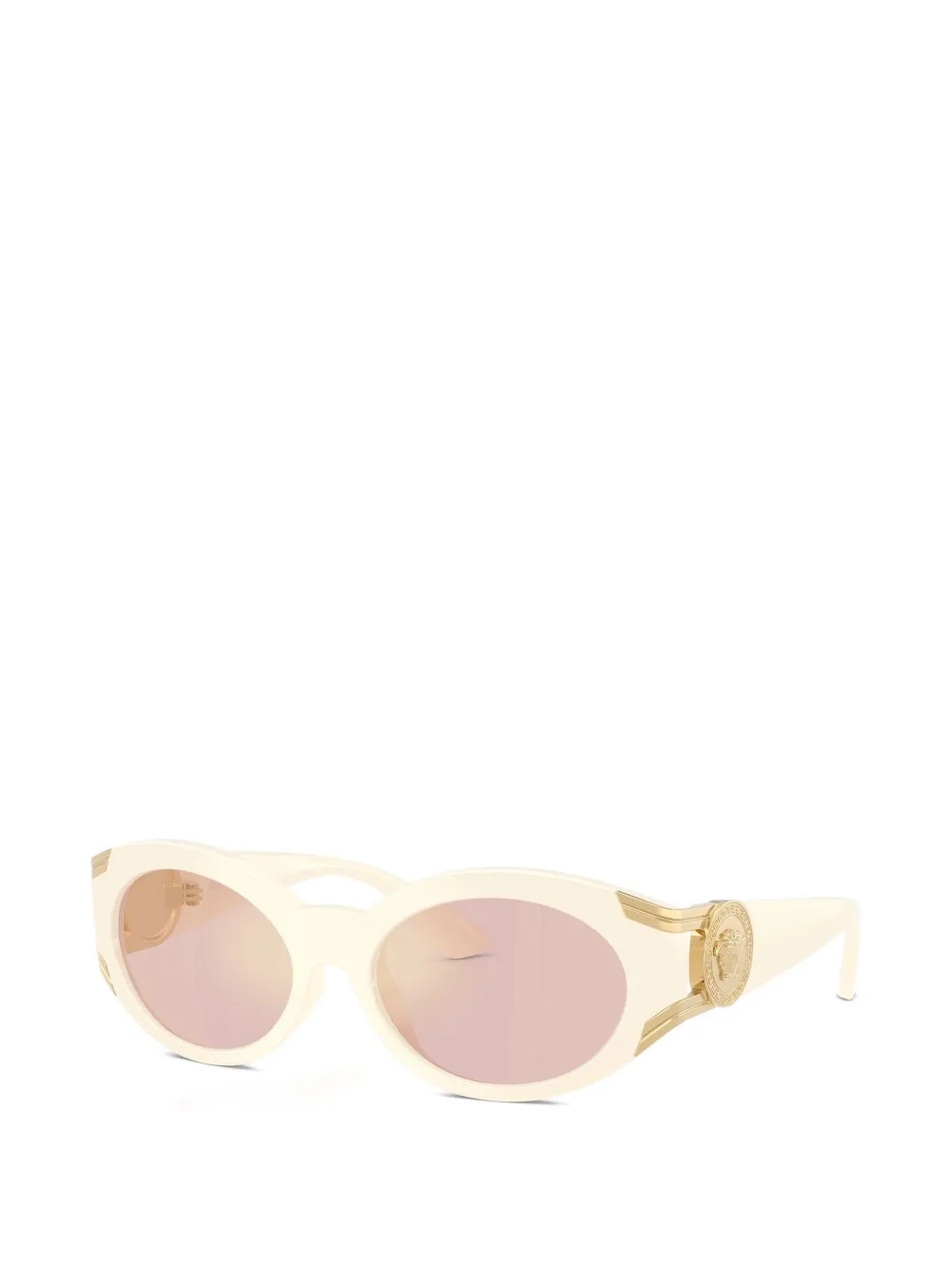 Versace Eyewear Medusa Medallion zonnebril Beige