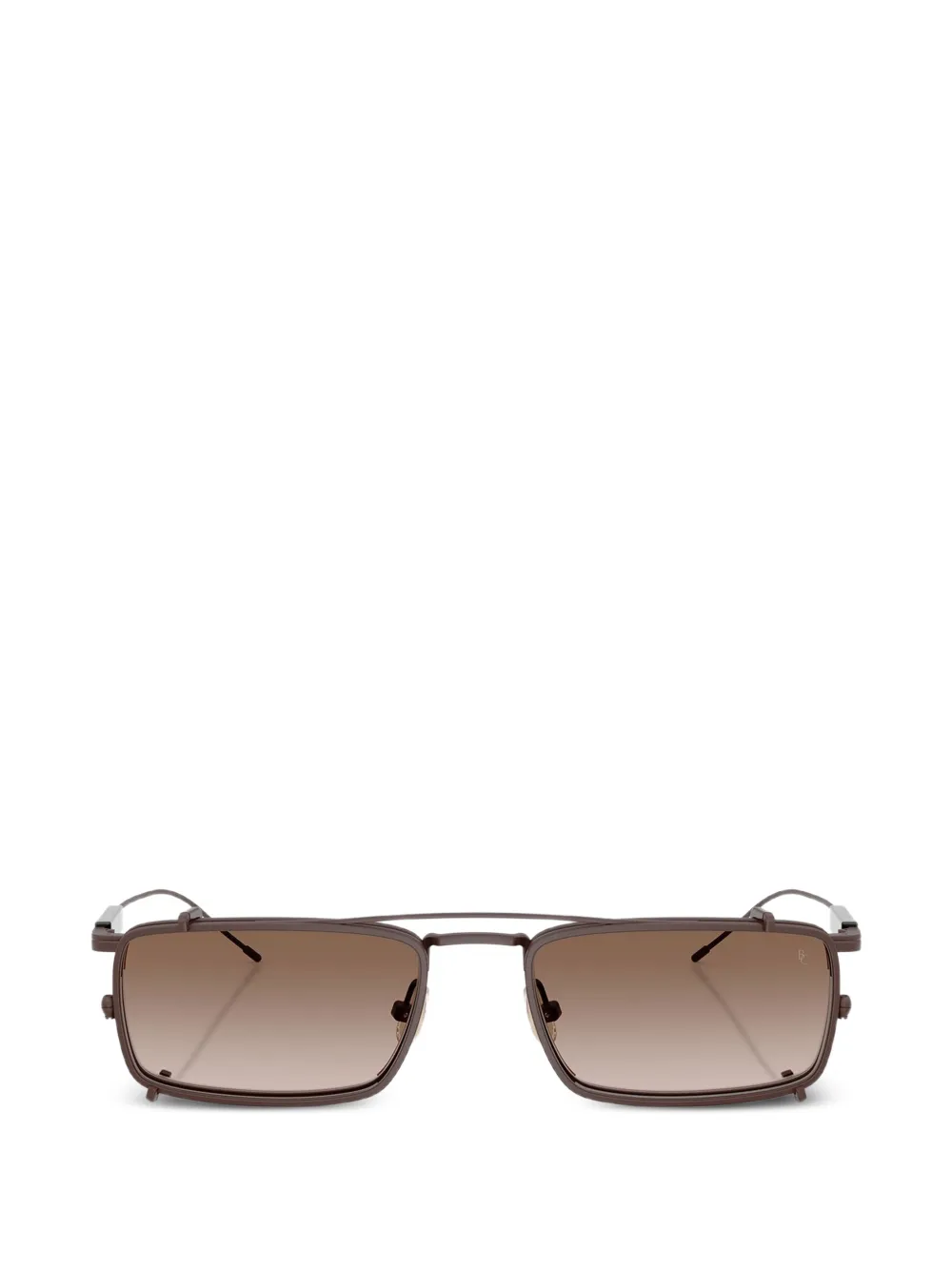 Brunello Cucinelli 夹扣式镜片太阳眼镜 | 褐色 | Image 1