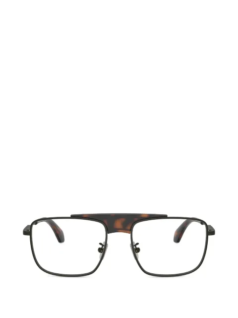 Moncler Eyewear lunettes de vue à effet écailles de tortue