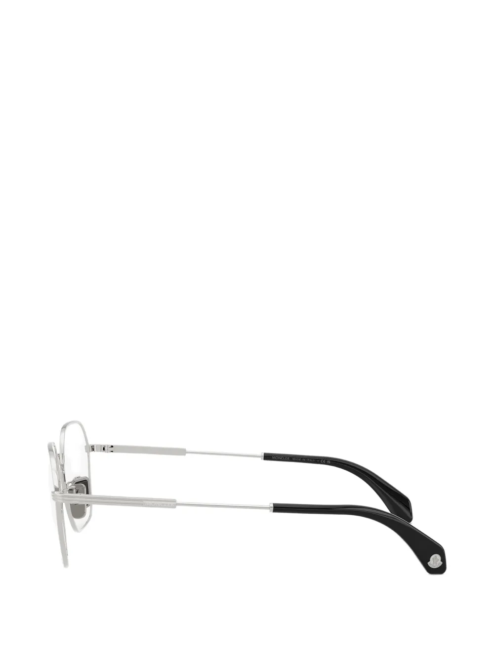 Moncler Bril met geometrisch montuur Zilver
