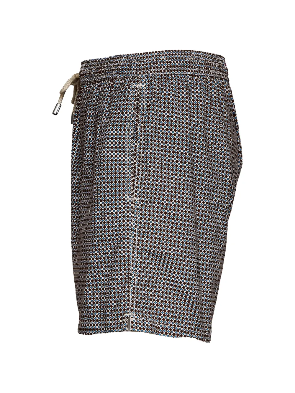 MC2 Saint Barth Zwembroek met geometrische print Zwart