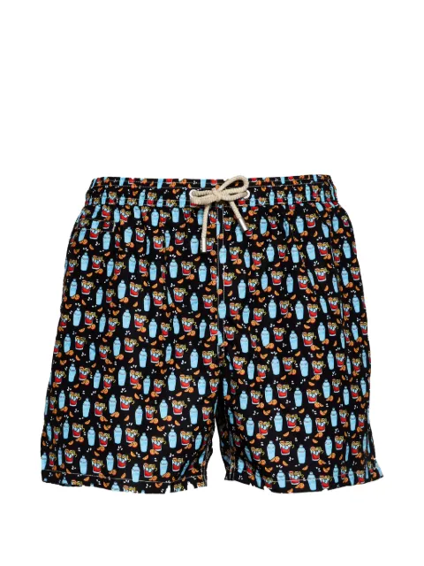 MC2 Saint Barth Lighting Negroni-print swim shorts