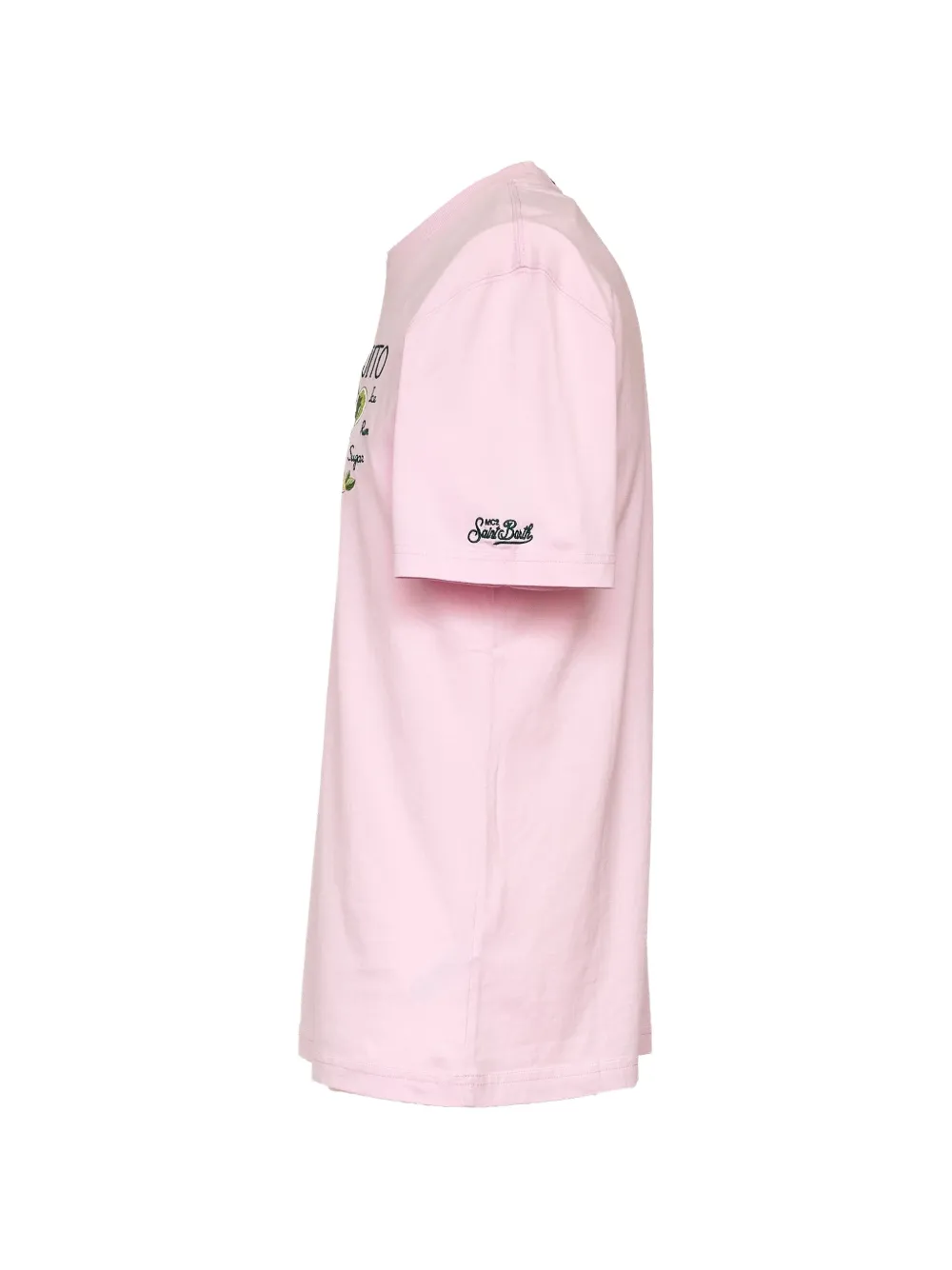 MC2 Saint Barth Portofino T-shirt met grafische print Roze